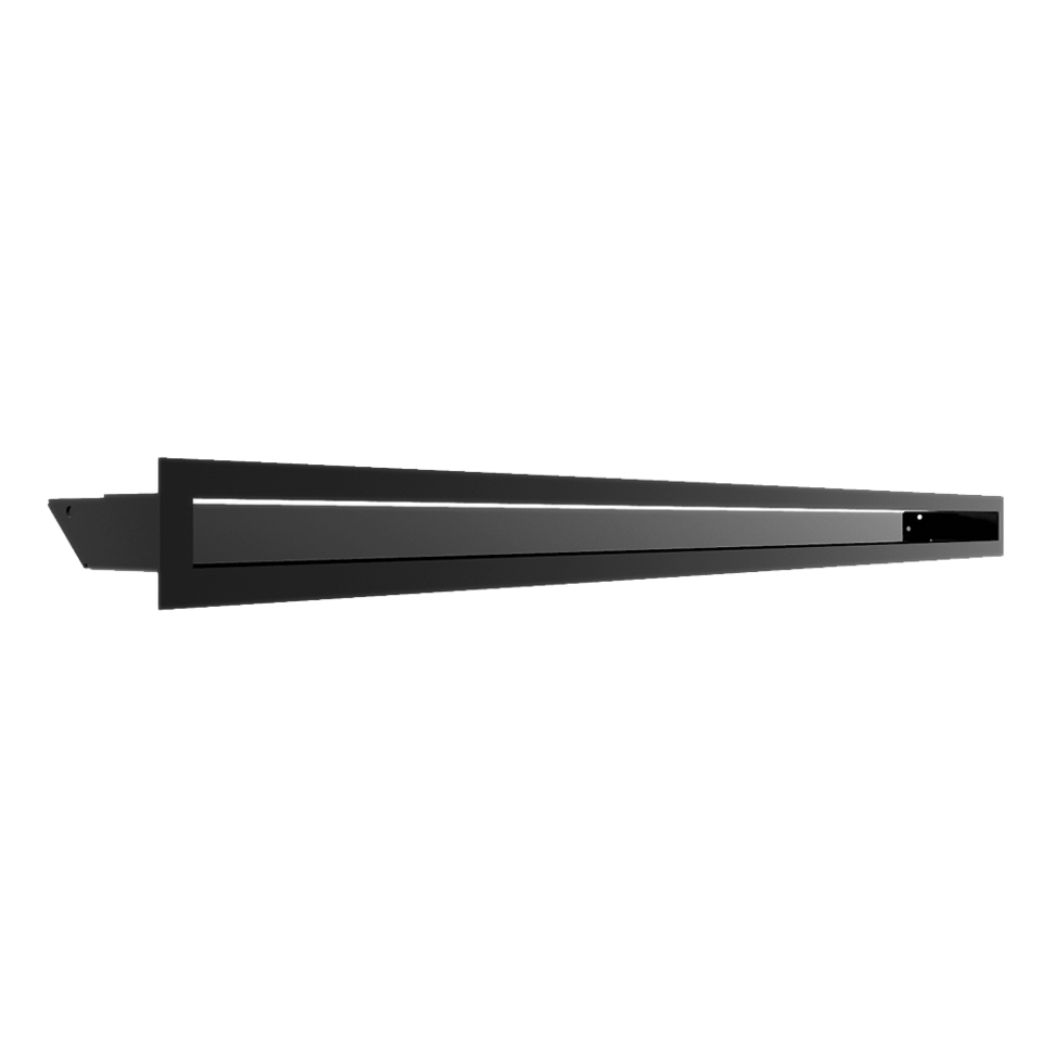 Zestaw kominek powietrzny stalowy KRATKI LUCY BLACK 12 kW Ø 200 z akcesoriami luft 9x100 czary - Zestaw kominek powietrzny stalowy KRATKI LUCY BLACK 12 kW Ø 200 z akcesoriami